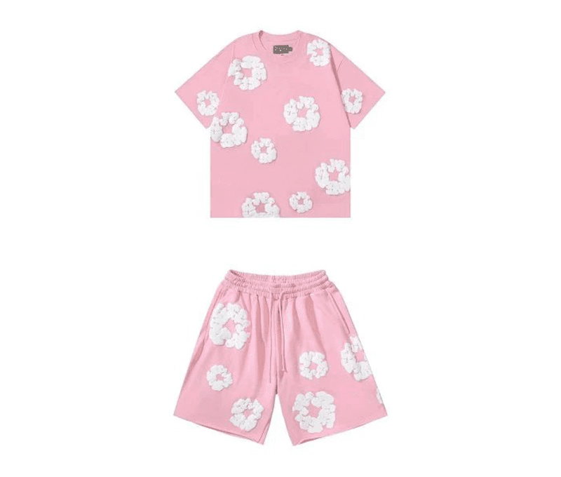 Balenciaga Flower Print Set Cloud Flower — 30