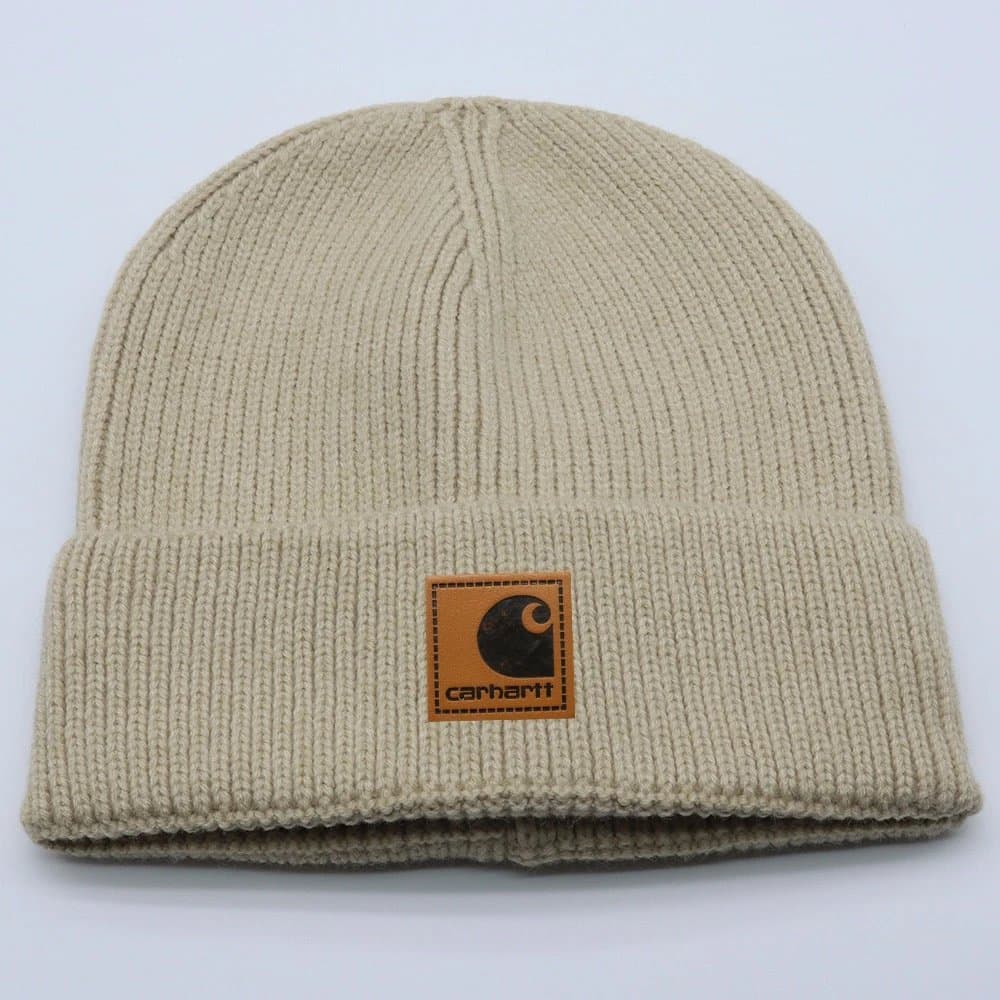 Carhartt Ribbed Beanie Logo Patch