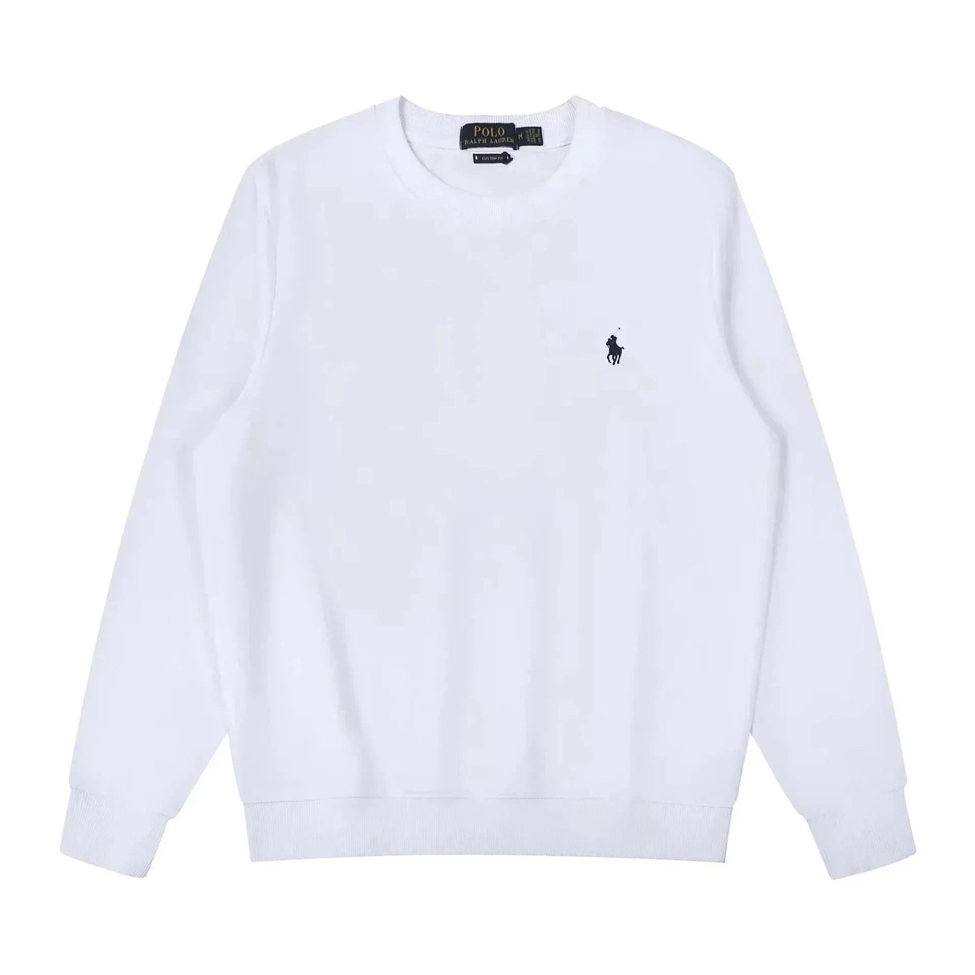 Polo Ralph Lauren Half-Zip Sweatshirt Heather Grey — ALBB-01