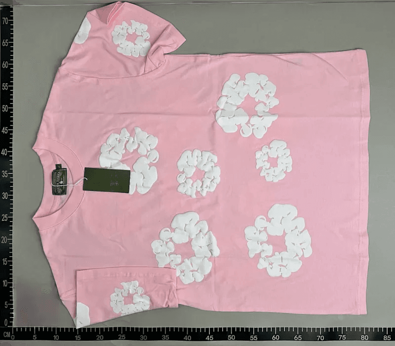 Balenciaga Floral Print T-Shirt 3D Cloud Floral