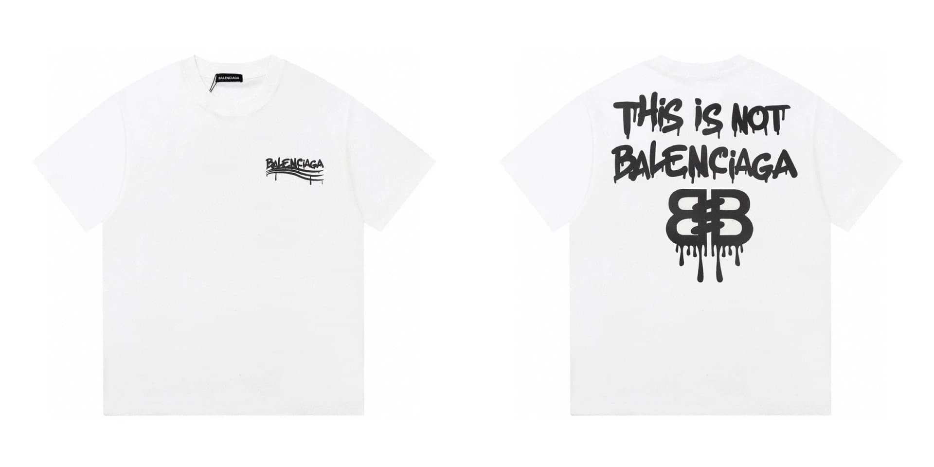 T-Shirt This Is Not Balenciaga