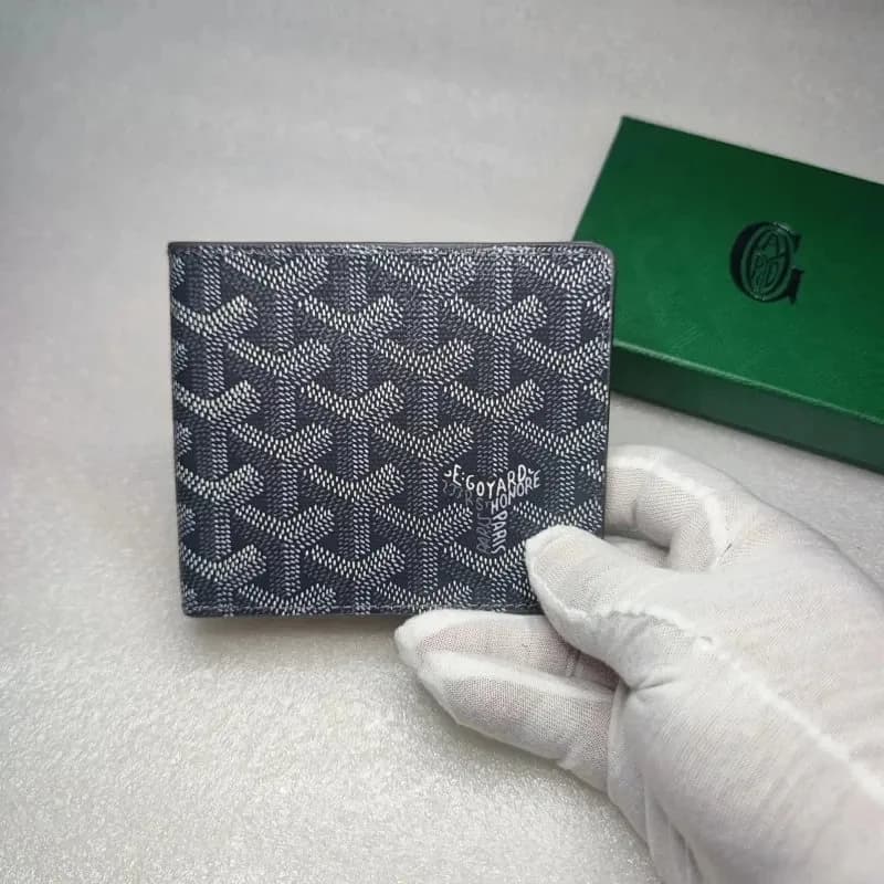Goyard Saint Louis Wallet Goyardine Canvas