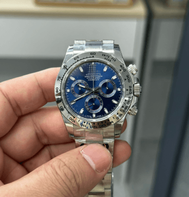 Rolex Daytona Chronograph Ceramic Bezel — 白金蓝迪·