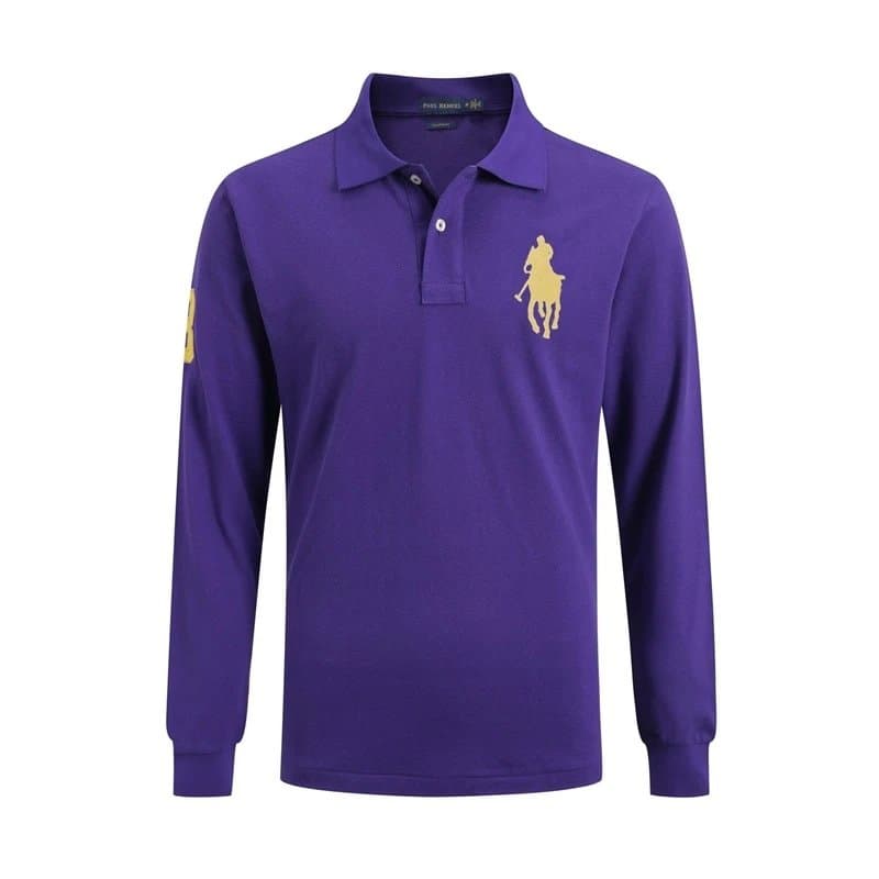 Polo Ralph Lauren Long-Sleeve Polo Shirt Big Pony — C34
