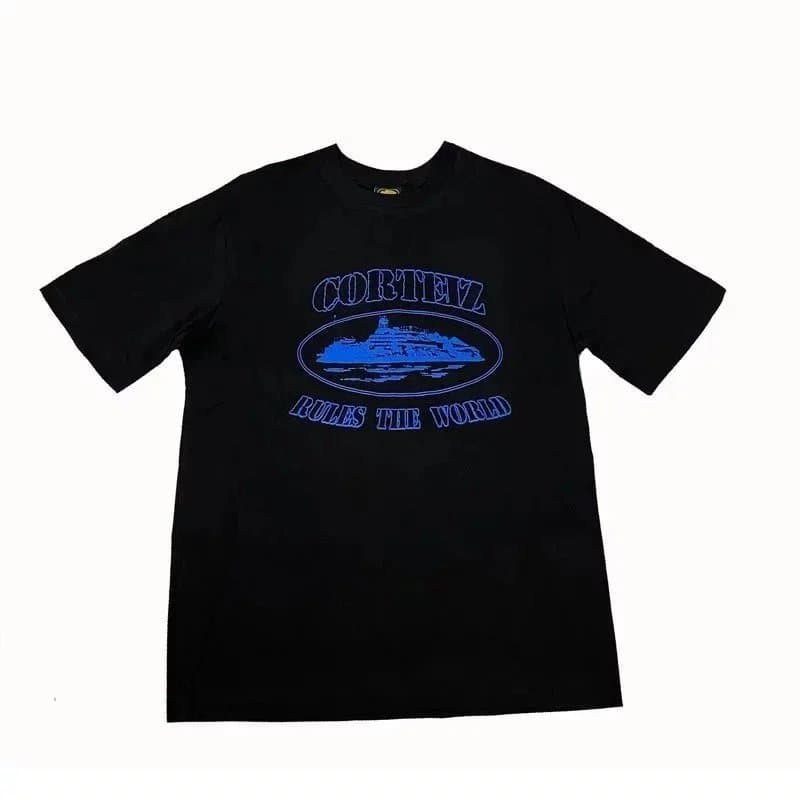Sp5der Graphic Tee Star S Logo — 03黑色