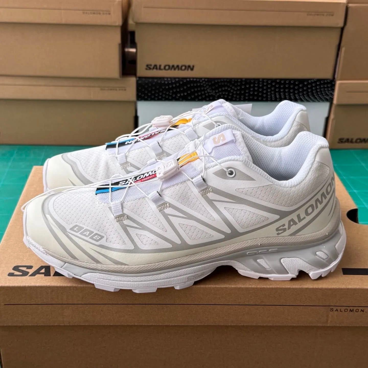 Salomon ACS Pro White Grey