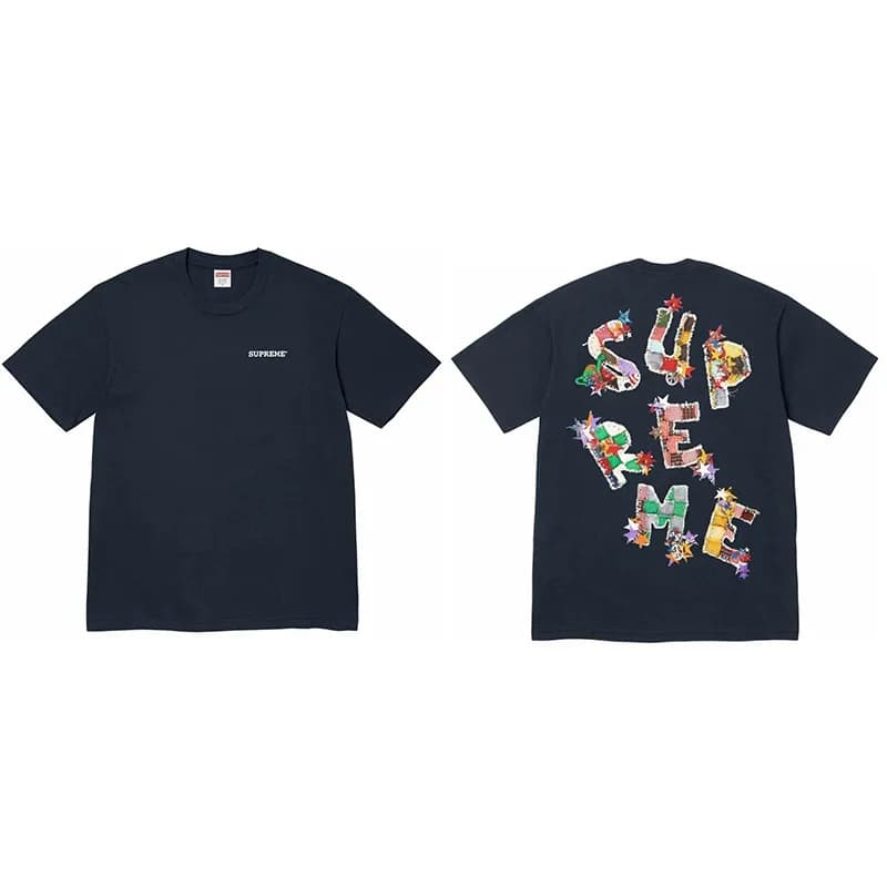 Supreme Box Logo Tee Patchwork Logo