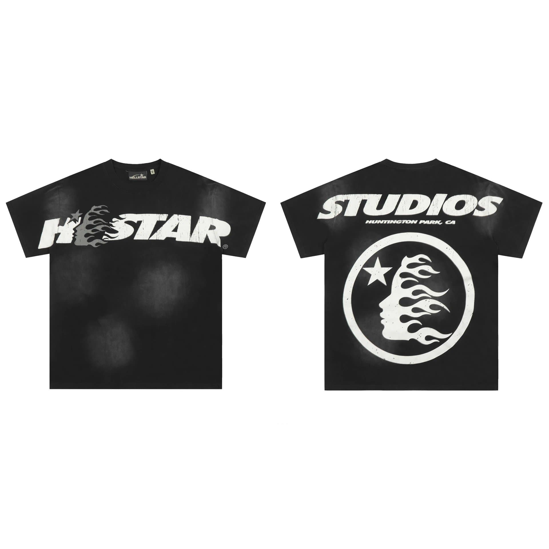 Hellstar Graphic Tee Flame Logo