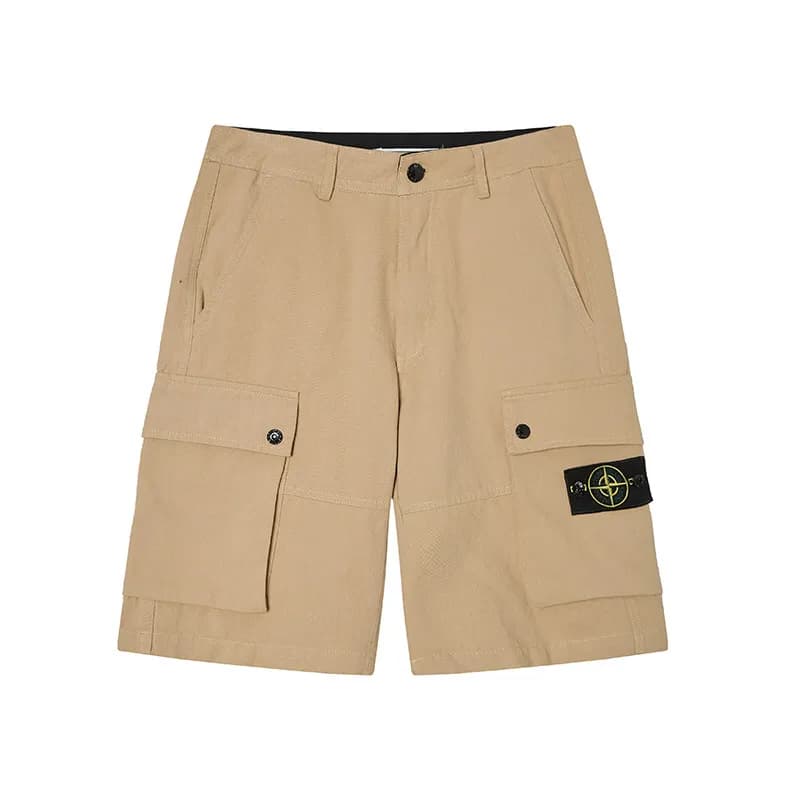 Stone Island Cargo Joggers Olive Grey — 502卡其工装短裤