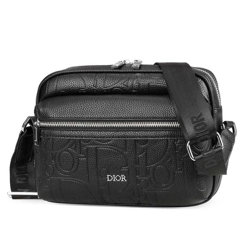 Dior B22 Sling Bag Embossed Leather