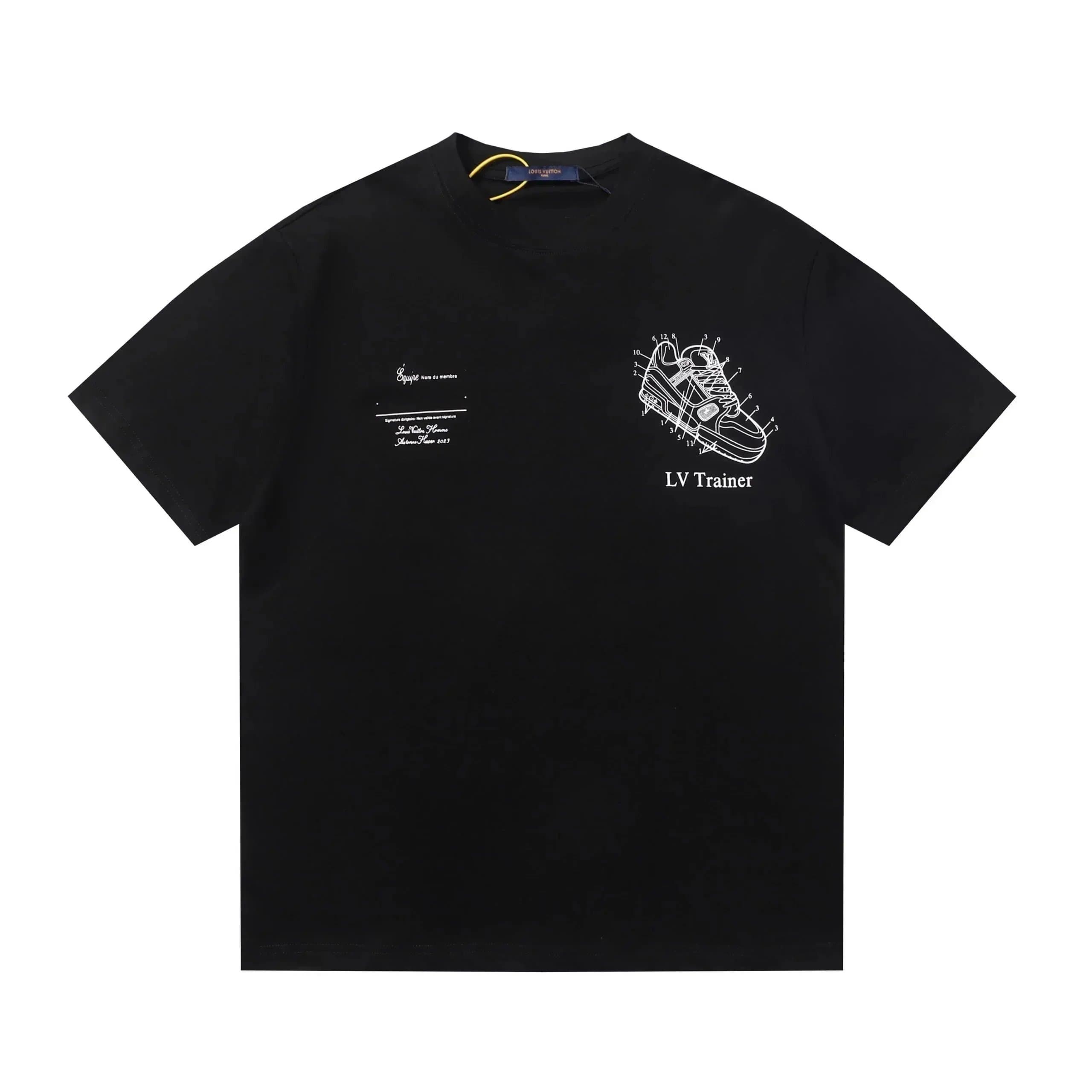 Louis Vuitton Logo T-Shirt Multicolor Block Logo — 010101003-1