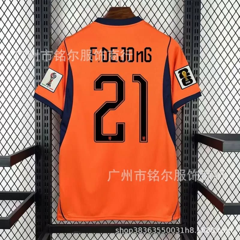 MLB Memphis #10 Jersey FIFA World Cup Patch — 2627荷兰主21