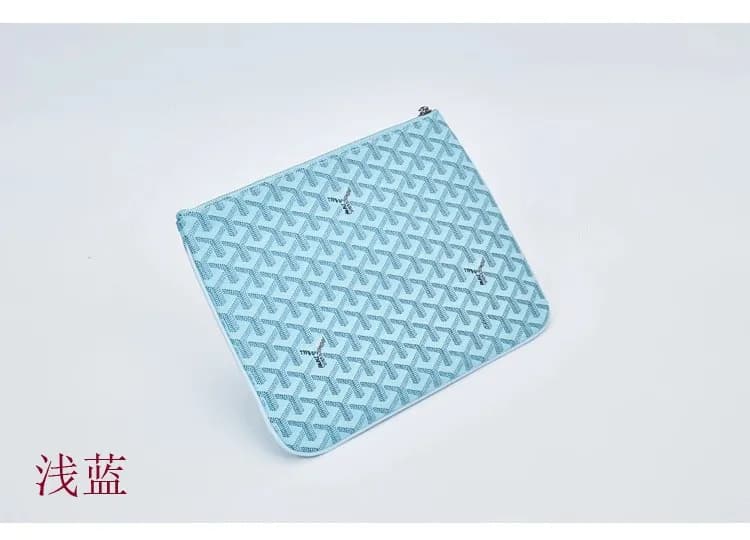 Goyard Saint Louis Pouch Goyardine Canvas
