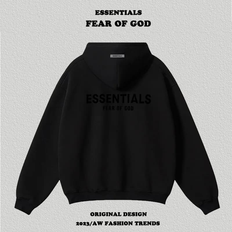 Fear of God Essentials Hooded Sweatshirt Essentials Logo