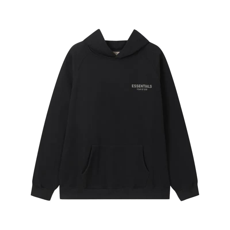 Fear of God Essentials Hoodie Arch Logo — 931 black