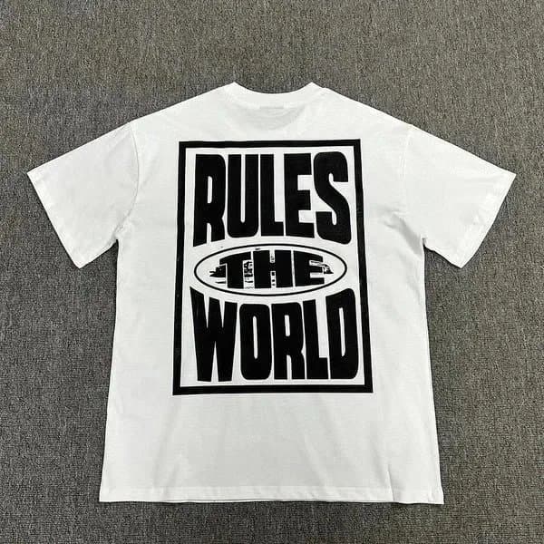 Graphic Tee Corteiz Logo Print — 38