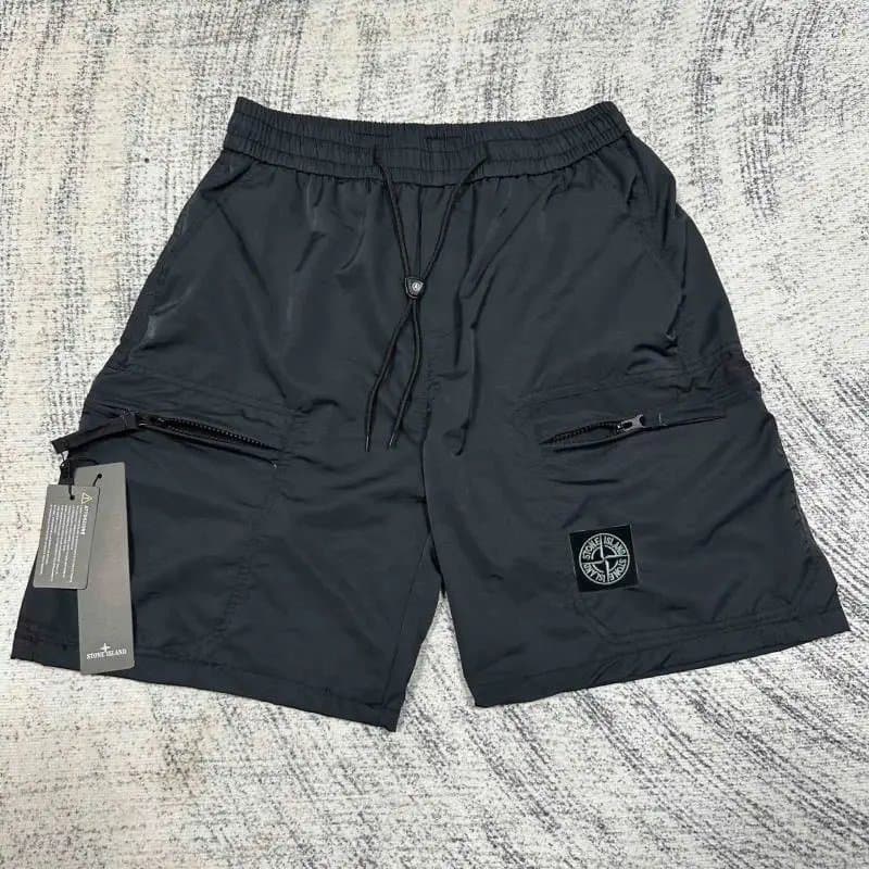 Stone Island Track Shorts Compass Patch — 1017030CC