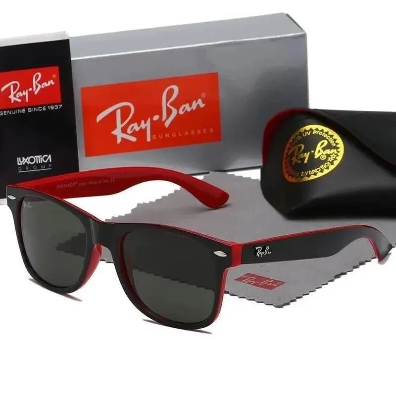 Ray-Ban Wayfarer Tortoise Shell — 二140 外黑内红+配送盒