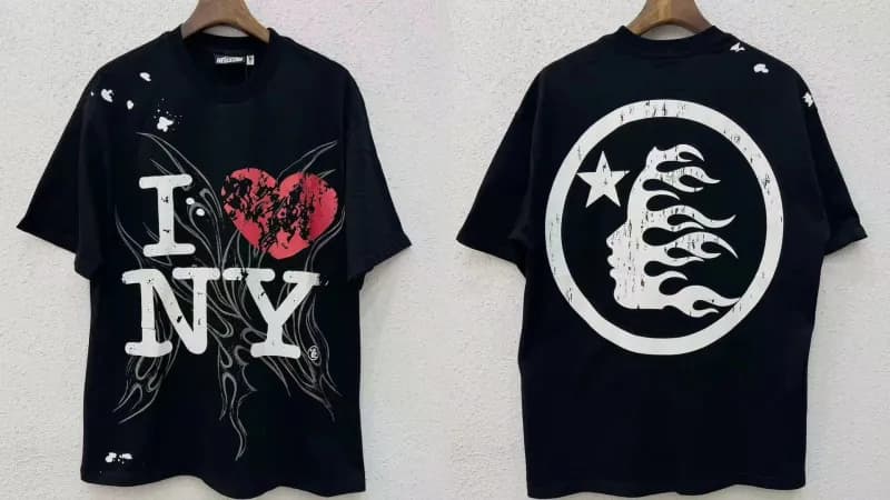 Hellstar Graphic Tee I ❤ NY Print