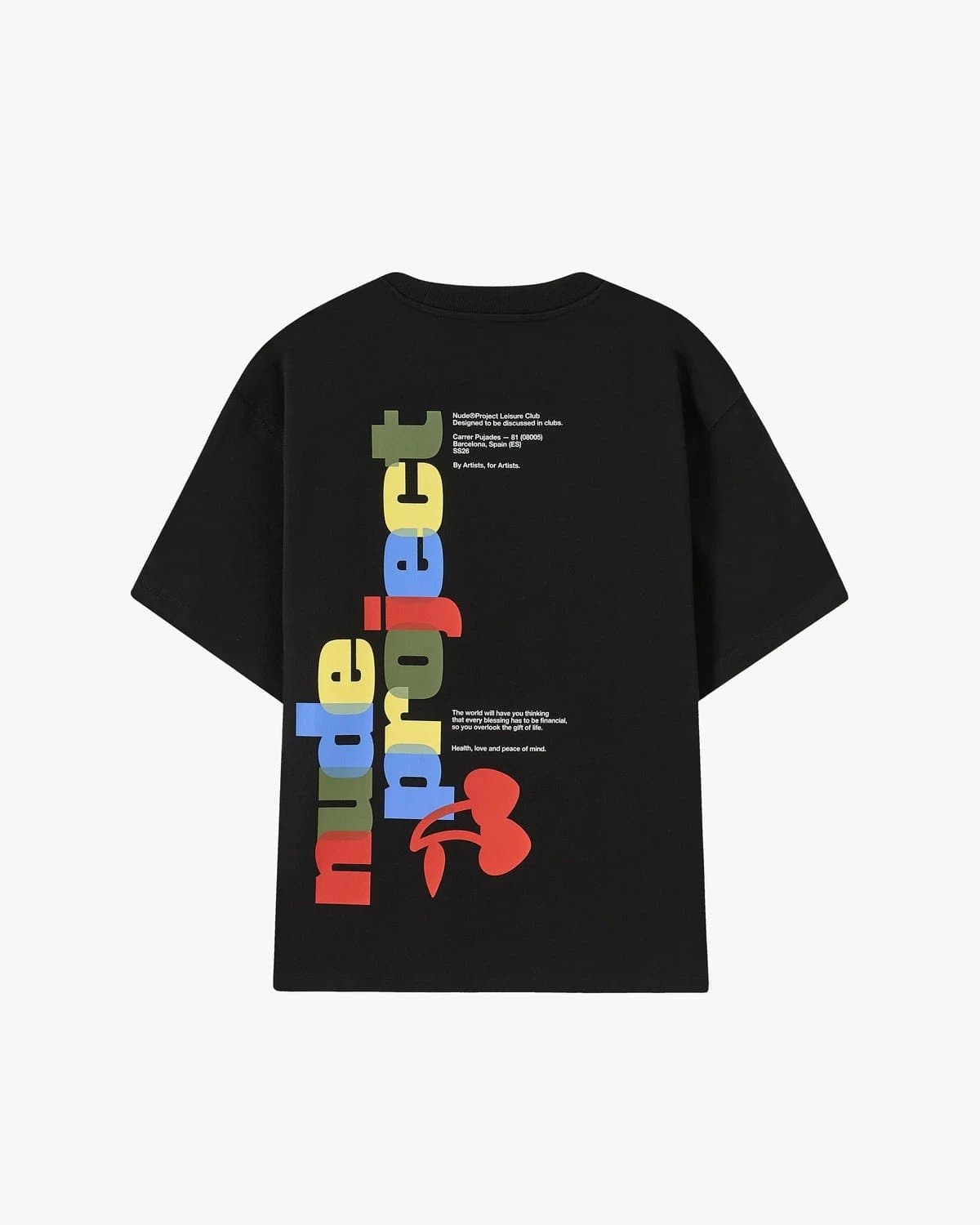 Nude Project Graphic Tee Multi-Color Logo Print