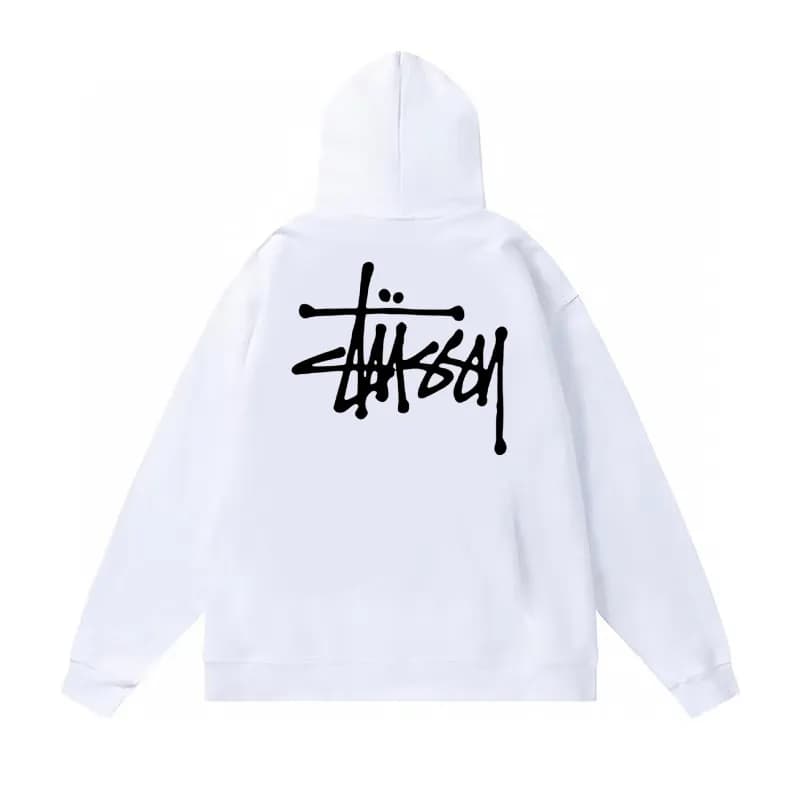 Carhartt Hooded Sweatshirt Embroidered Logo — 105 white