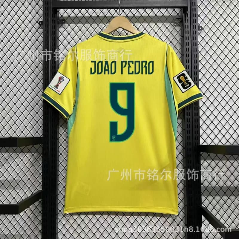 MLB Memphis #10 Jersey FIFA World Cup Patch — 2627巴西主9