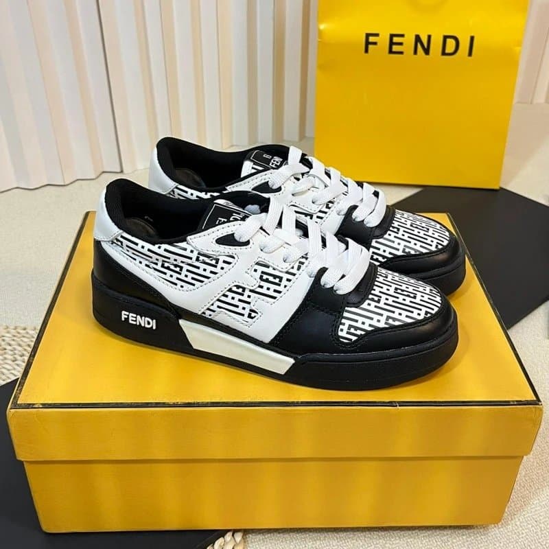 Fendi Sneaker Cow Print Embellished — 8