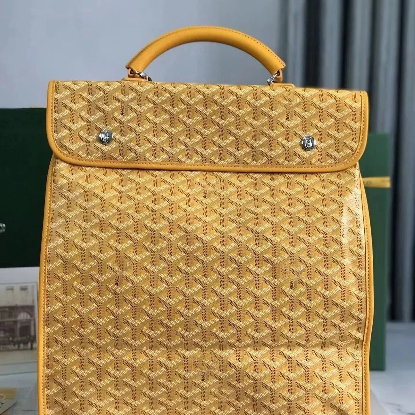 Goyard Saint Louis Monogram Canvas — BB-06（黄色）