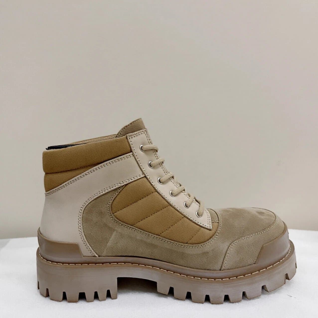 Balenciaga Track Trainer Quilted Suede