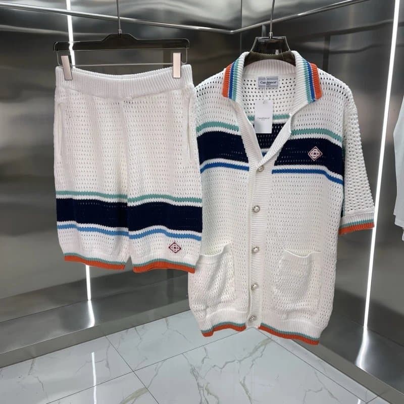 Balenciaga Knit Set Zigzag Chevron — 225-03