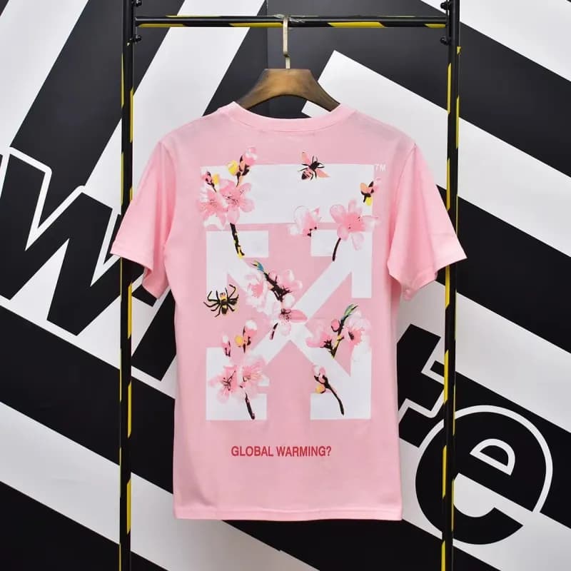 Off-White Arrow Graphic Tee Cherry Blossom