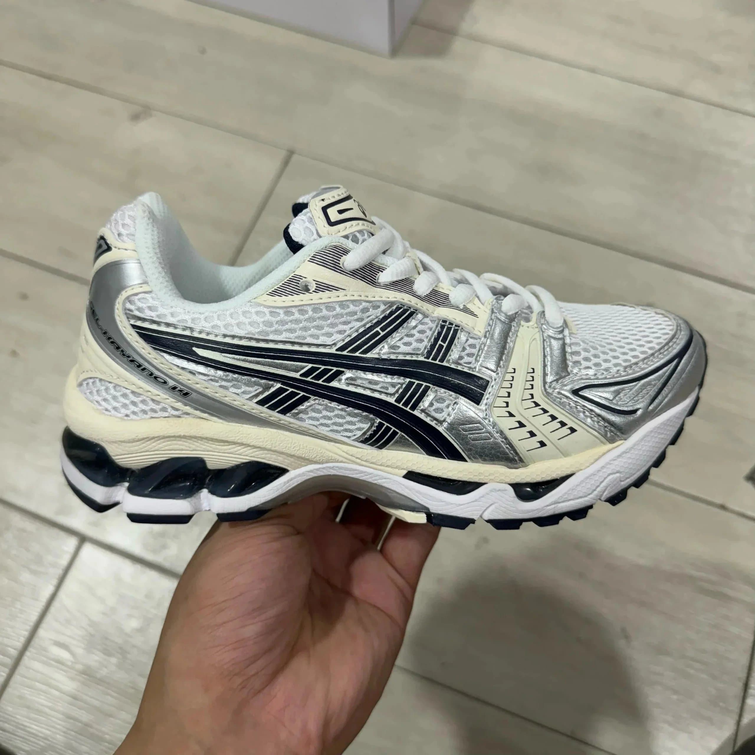 Asics Gel-Kayano 14 Silver Lime — 白黑银A056-109