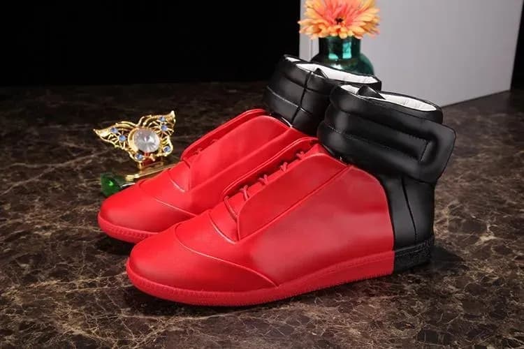 High-Top Sneaker Two-Tone