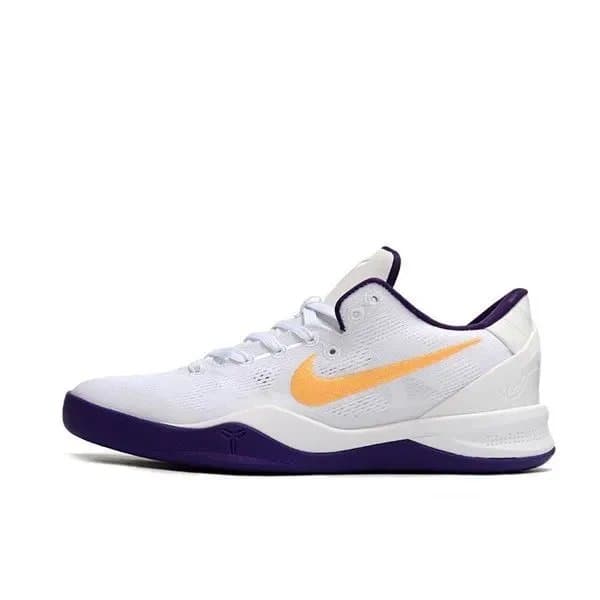 Kobe 8 Protro White Purple Orange