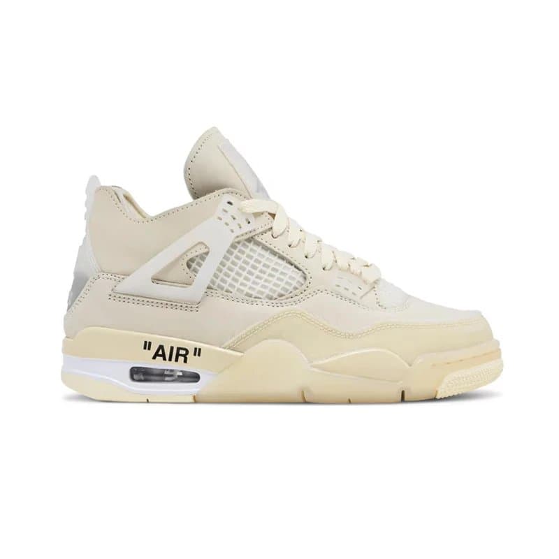 Air Jordan 4 Fire Red — Off-White Sail CV9388-100