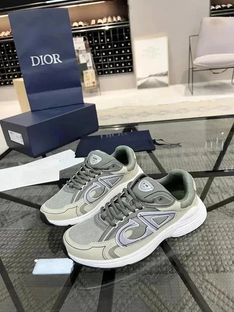 Dior B22 Sneaker Black Silver — 081202284