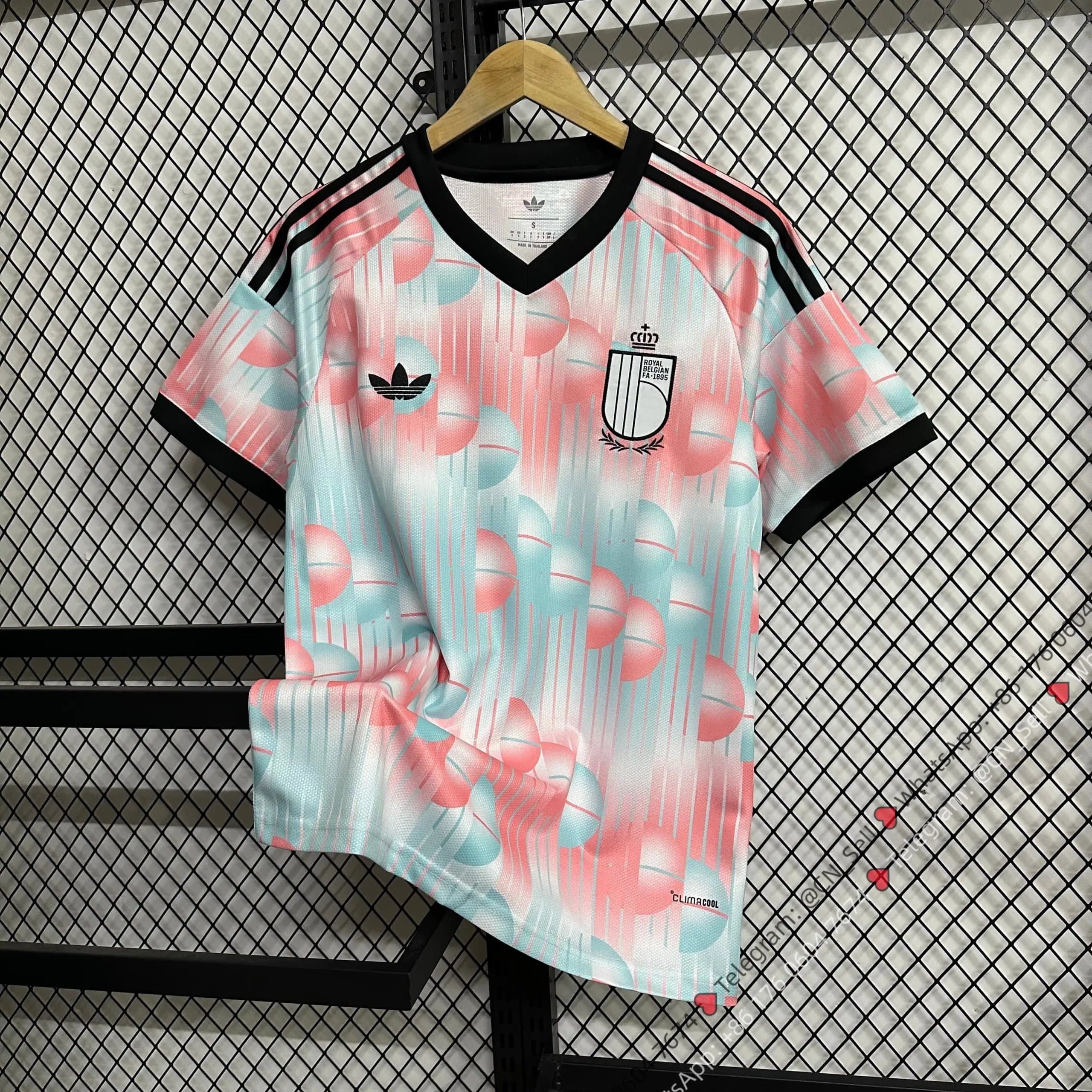 Adidas Royal Belgian FA 1895 Jersey Abstract Print