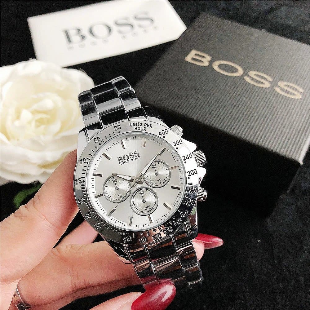 Hugo Boss Chronograph Watch Stainless Steel