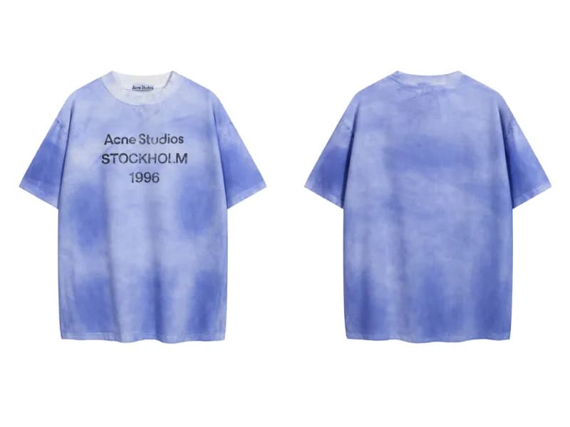 Acne Studios T-Shirt Tie-Dye