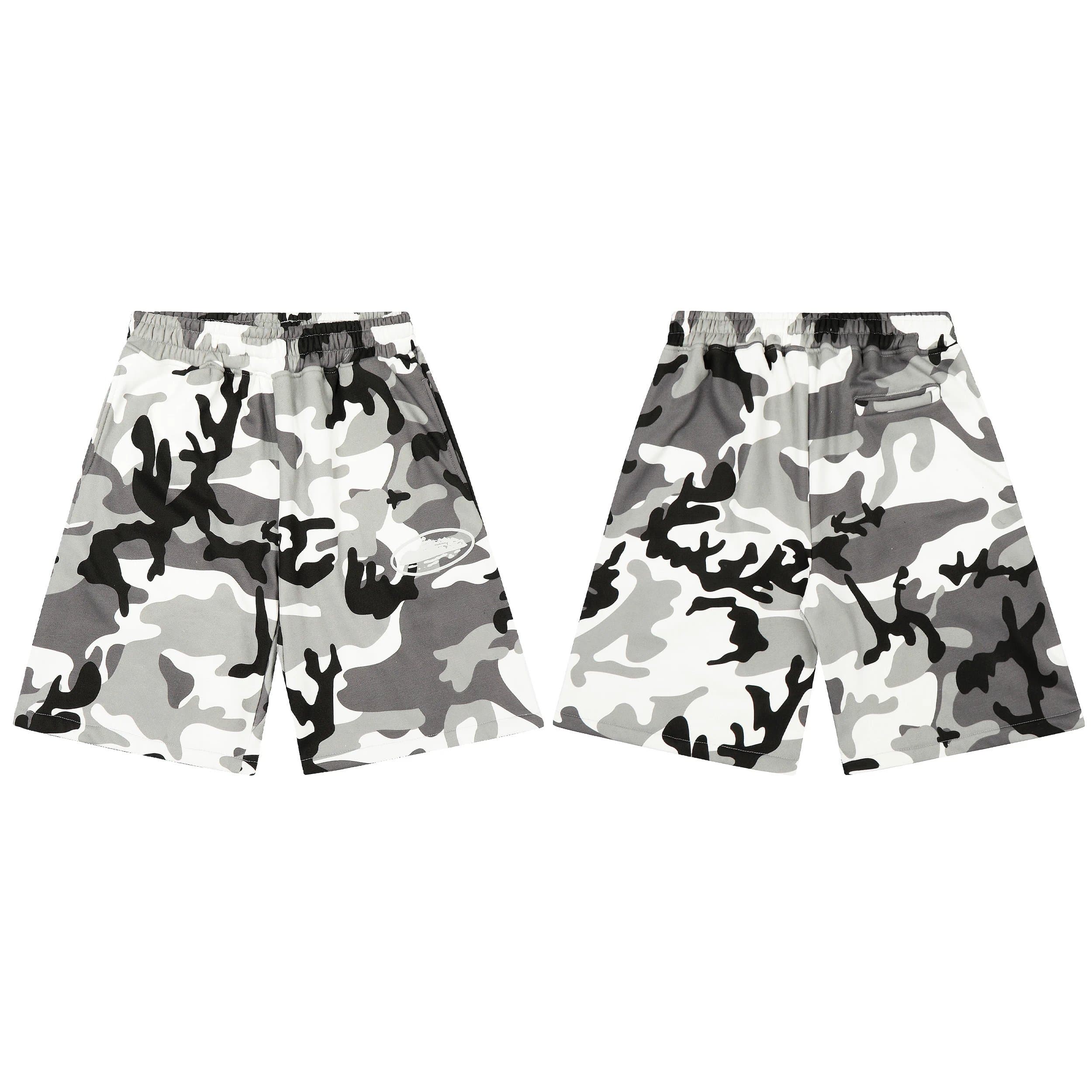 Corteiz Drawstring Shorts Oval Logo — 24