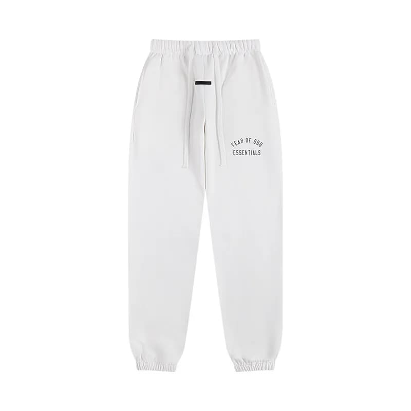 Fear of God Essentials Hoodie Arch Logo — 827 white