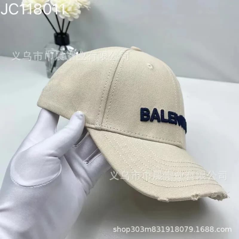 Balenciaga Baseball Cap Embroidered Logo