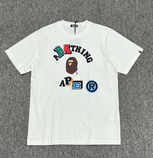 BAPE A Bathing Ape Tee Camouflage Logo — 17