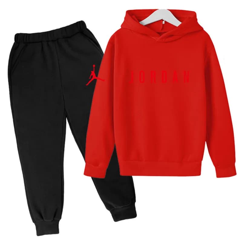 Nike Hoodie and Joggers Set Swoosh Graphic — A8