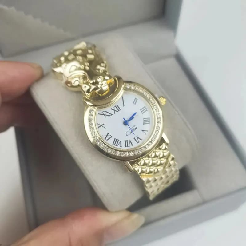 Panthère de Cartier Gold-tone with Crystal Bezel