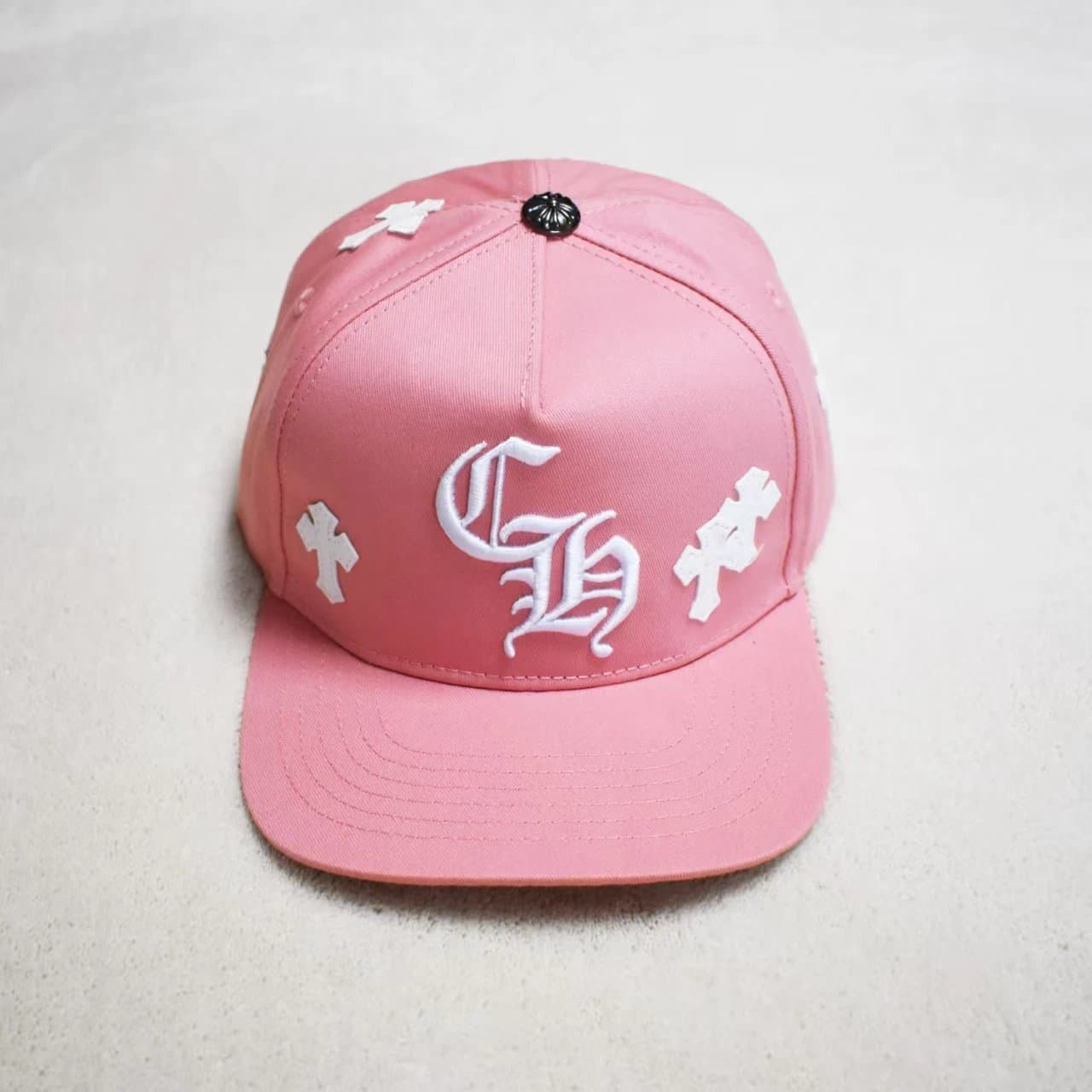 Chrome Hearts Snapback Cap Cross Logo