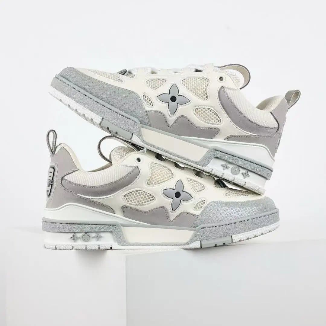 Louis Vuitton LV Trainer Monogram Canvas — X1版 SK8白灰