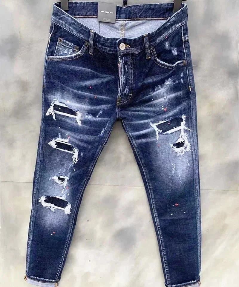 Diesel Distressed Patchwork Jeans Multi-Patch — 29