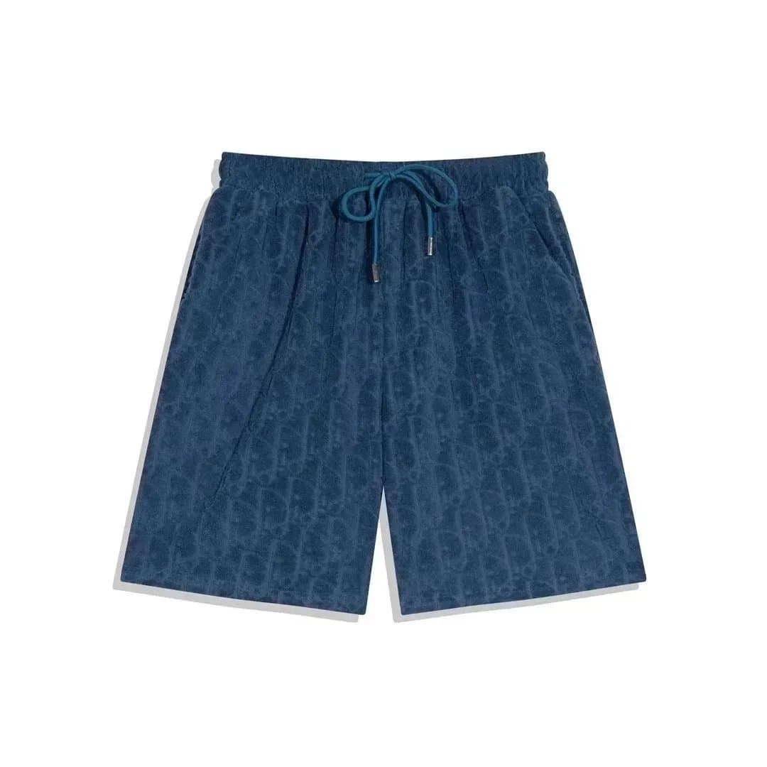 Dior Oblique Shorts Monogram Towel Fabric