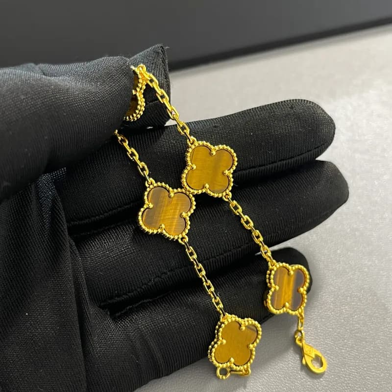 Van Cleef & Arpels Alhambra Bracelet Five Motifs